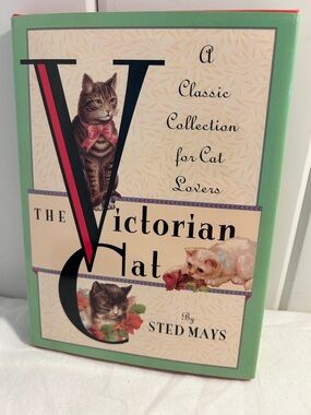 The Victorian Cat Classic Collection Coffee Table Book - Green